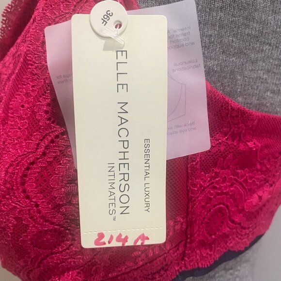 Elle Macpherson Cloud Swing Maternity/Nursing Bra Persian Red/Midnight Blue 36F - Picture 5 of 6